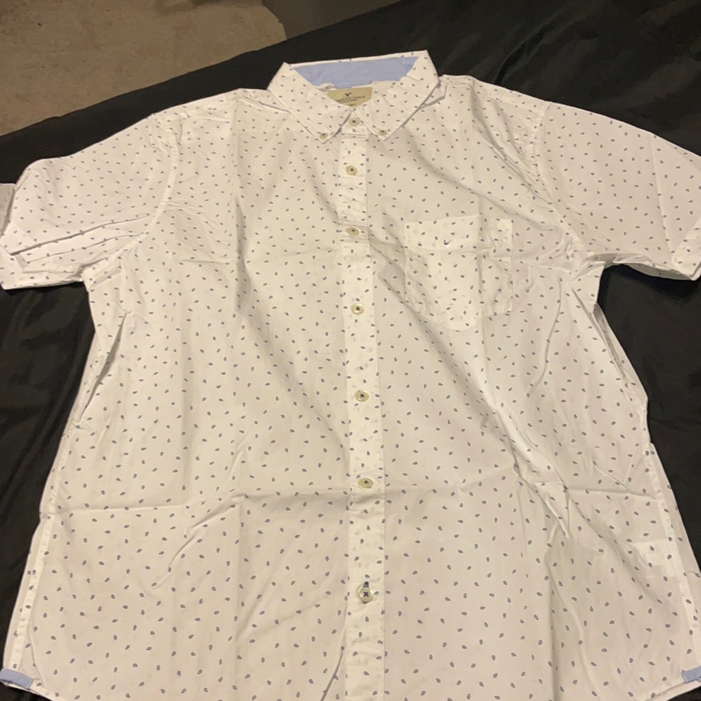 Aeo White Button Down